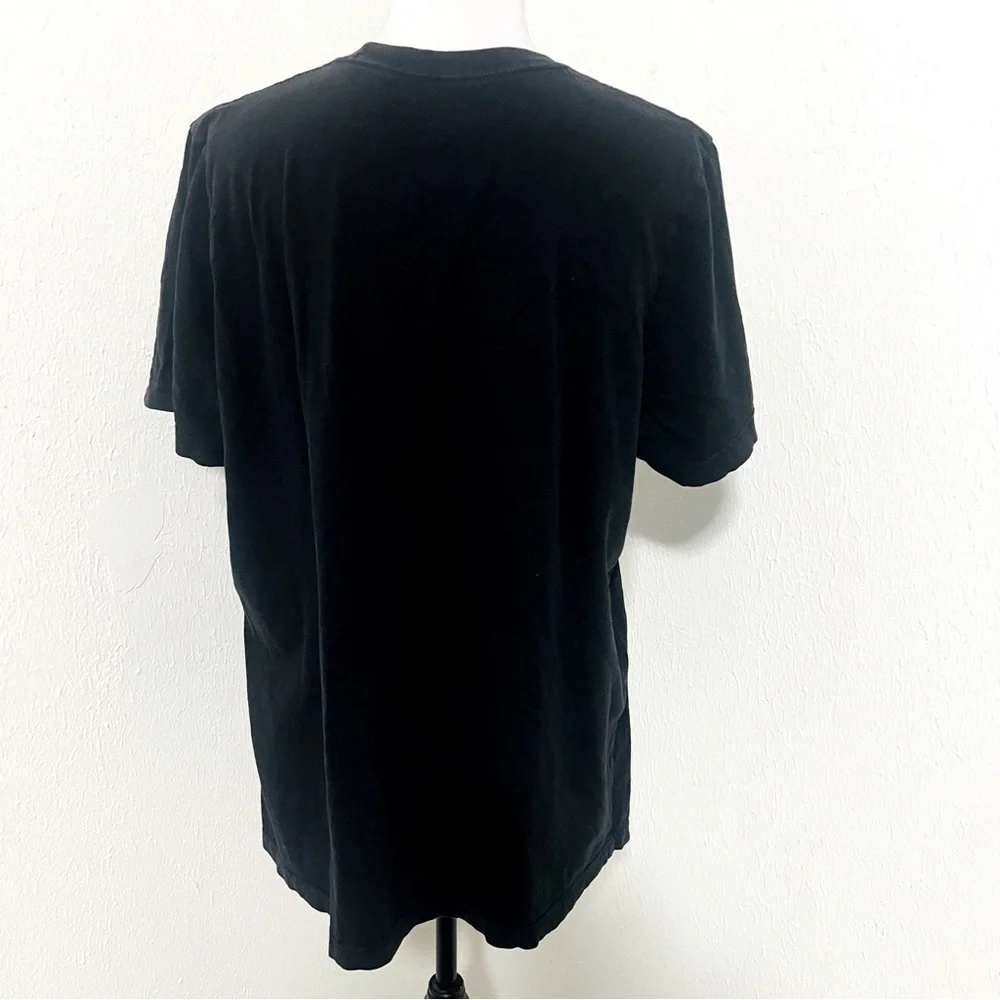 Vintage Men’s Size XL Trippy Bart Simpson Paint Drip 100% Cotton T-Shirt Black - Picture 3 of 4